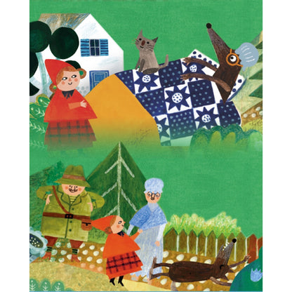 Mideer - Artist Fairytale Puzzle: Little Red Riding Hood 59pcs
