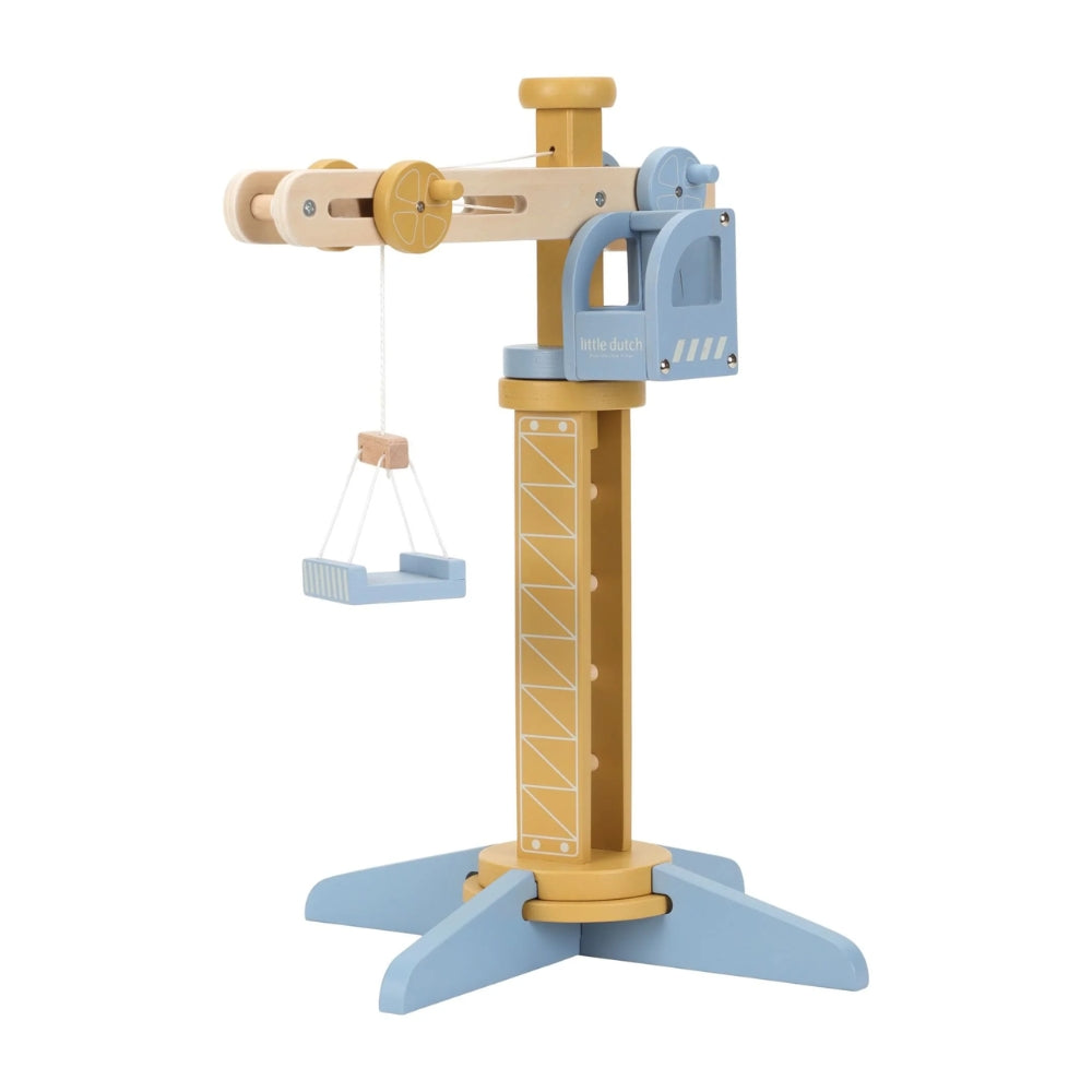 Little Dutch Wooden Crane Set FSC