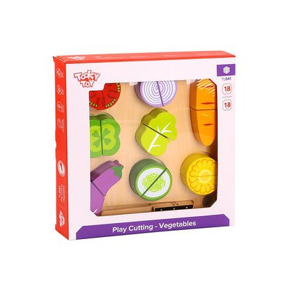 TookyToy - Cutting Vegetables - 18pcs - Motherhood