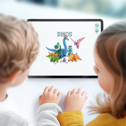 Hey Clay - Modelling Air-Dry Clay with Fun Interactive App - Dinos, 15 cans