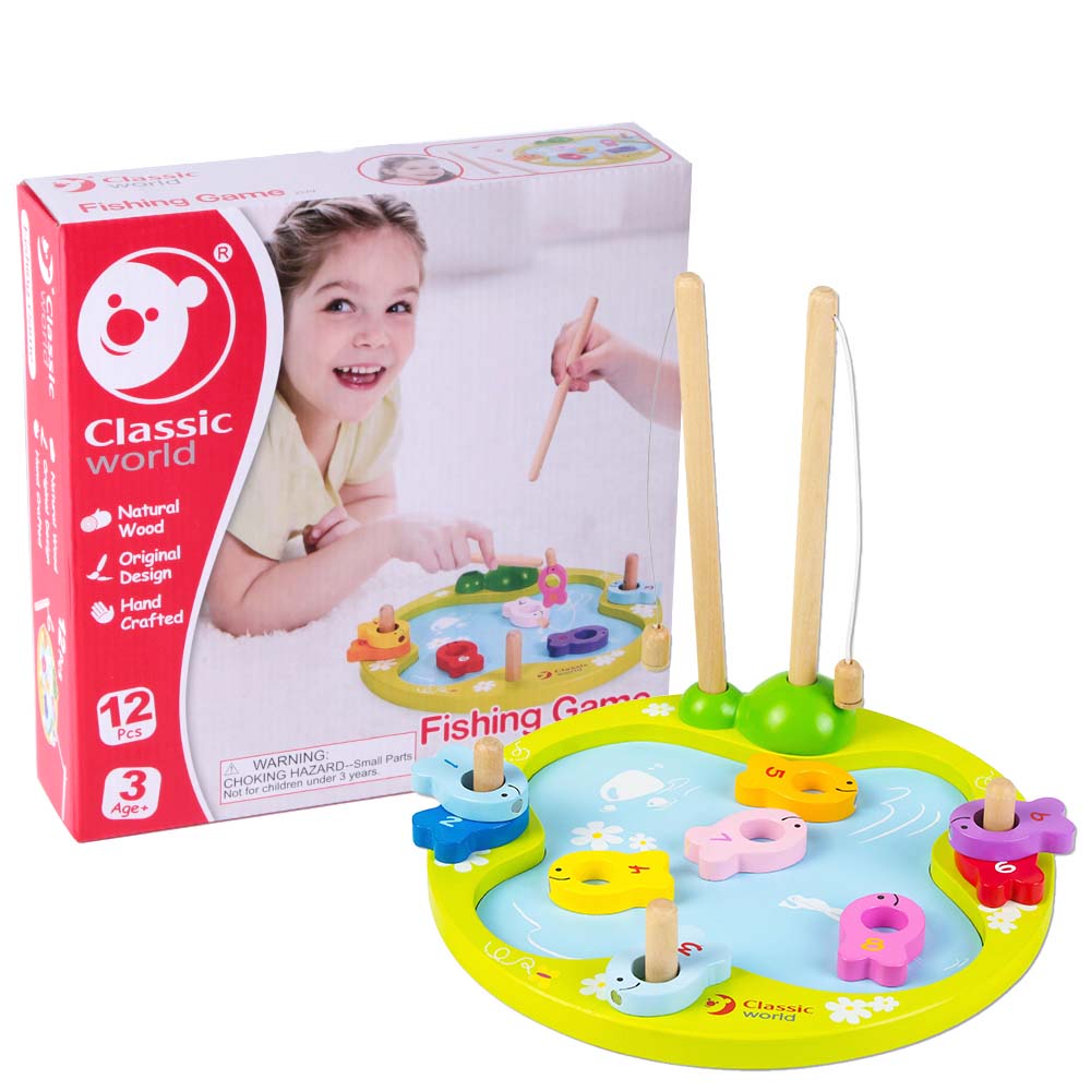 Classic World - Fishing Game - 12pcs