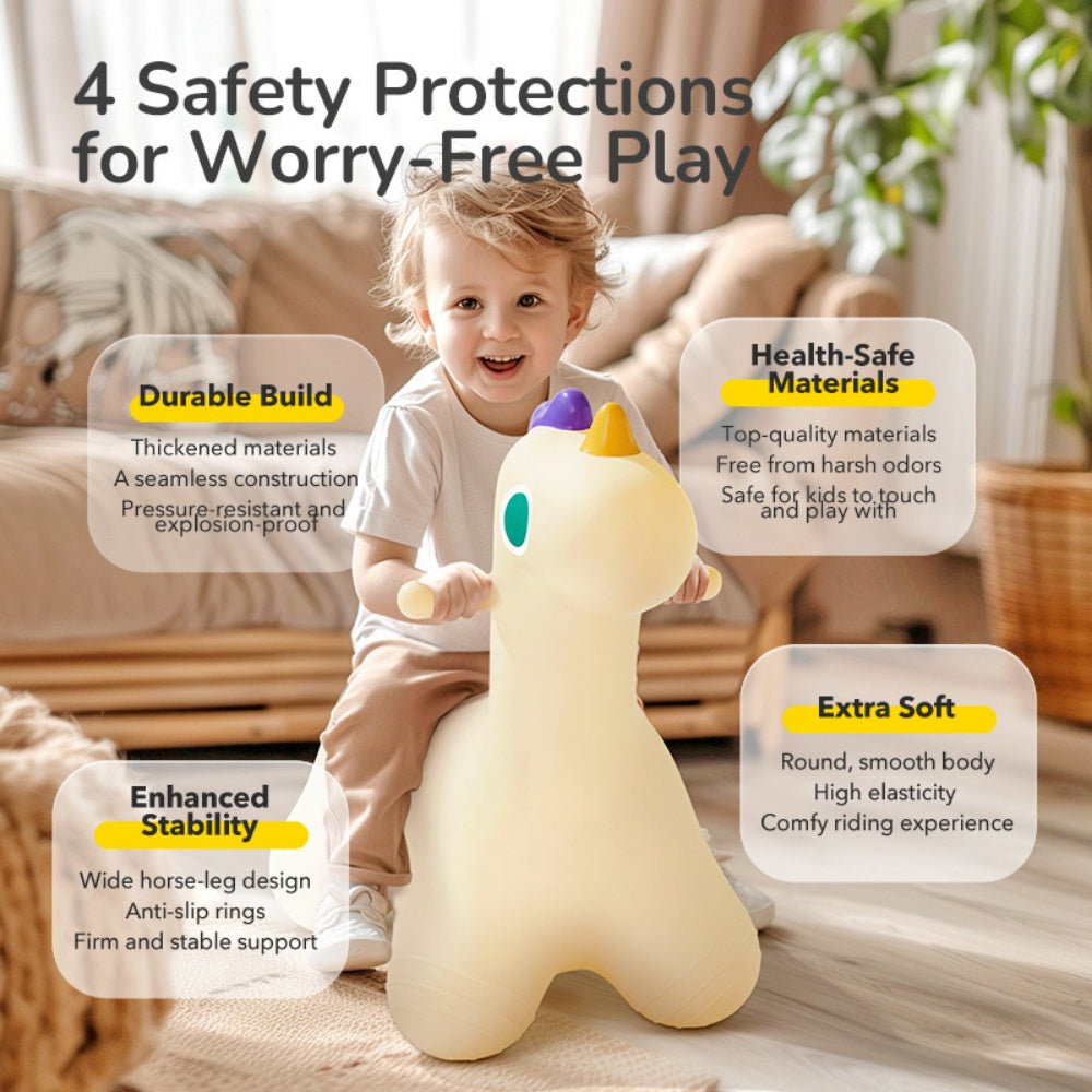 Mideer - Sensory Bounce Jumper Pony - Indoor & Outdoor for Ages 18 Months+