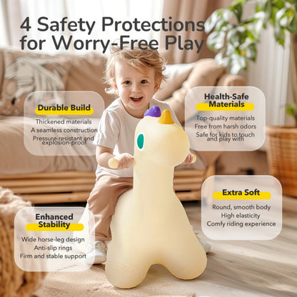 Mideer - Sensory Bounce Jumper Pony - Indoor & Outdoor for Ages 18 Months+