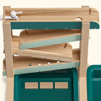 TopBright - Outdoor Wooden Sand and Water Play Station