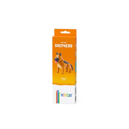 Hey Clay - Modelling Air-Dry Clay with Fun Interactive App - Shepherd, Series Dog Story, 3 cans