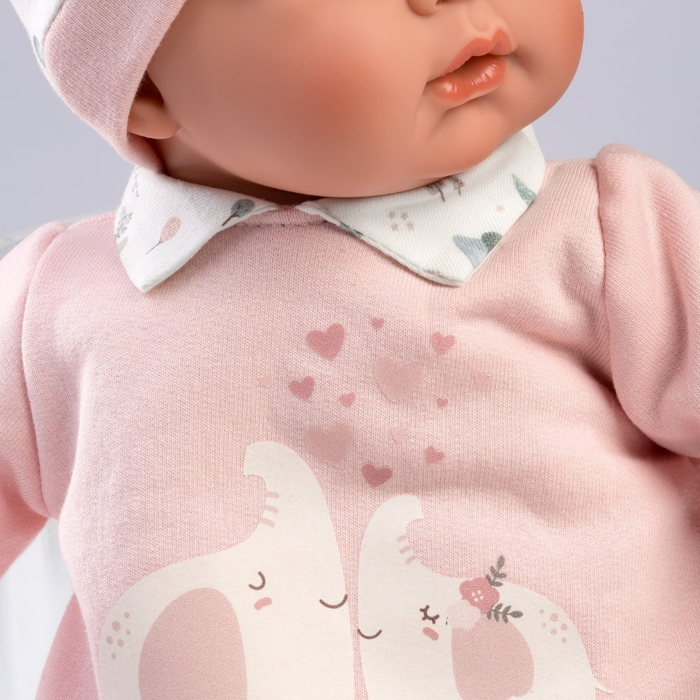 Llorens - Baby Girl Doll with Clothing & Accessories: Joelle - 38cm