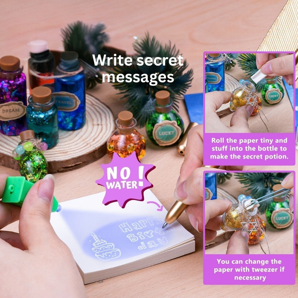 Jar Meló - Magical Potions Making Kit - DIY Fairy Potion Bottles Craft Activity for Kids