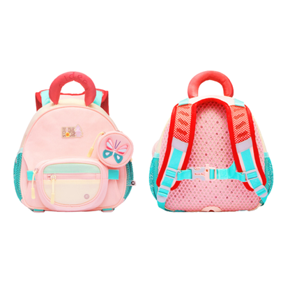 Mideer - Kids Outing Backpack with Safety Features - Pink