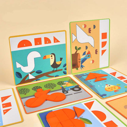 Mideer - Shapes Puzzle - Activity Game