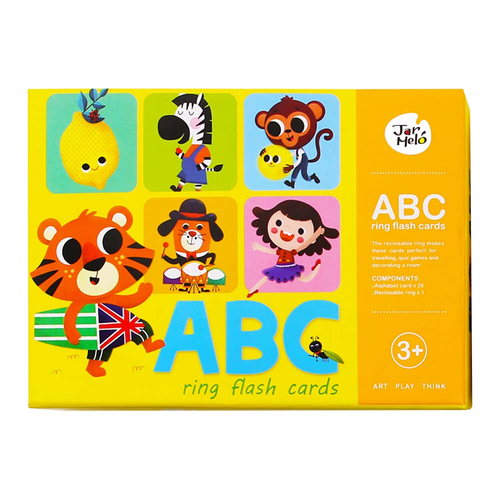 Jar Meló - Flash Cards with Ring - ABC's