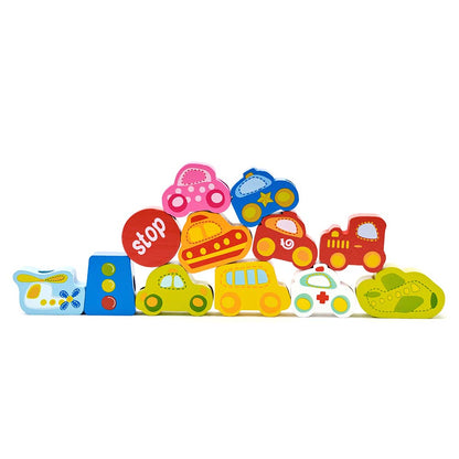 Classic World - Lacing Beads - Traffic - 13pcs