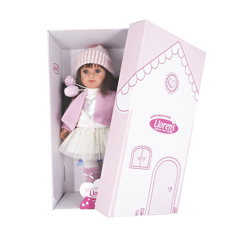Llorens - Baby Girl Doll with Clothing & Accessories: Sara - 35cm