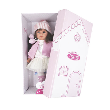 Llorens - Baby Girl Doll with Clothing & Accessories: Sara - 35cm