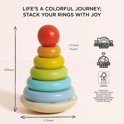 Le Toy Van - Rainbow Stacking Tower