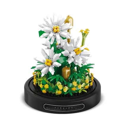 Cogo - Building Block Set - Daisy Flower Dome - 490 Pieces