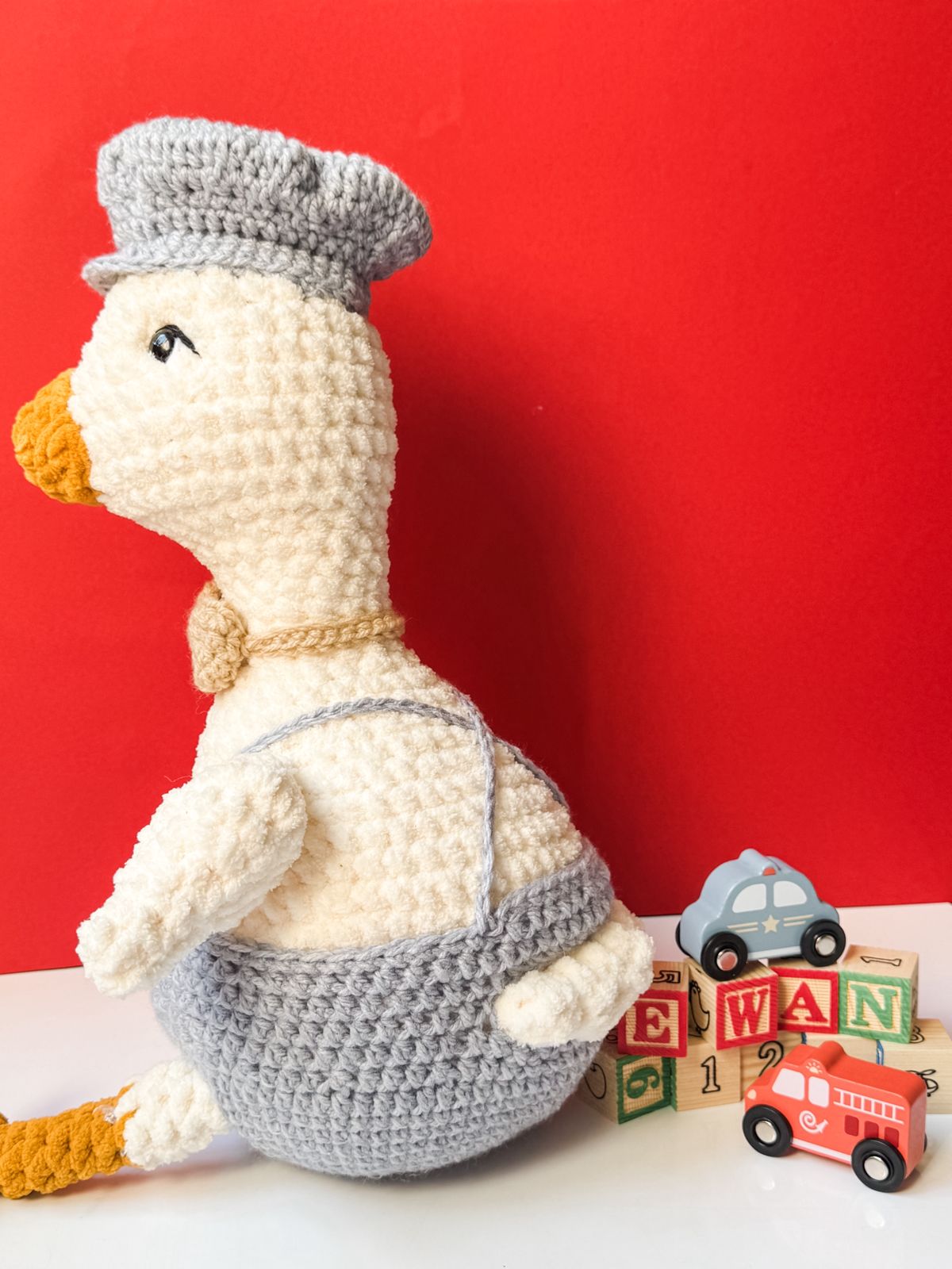 Goose Crochet Plushie Family