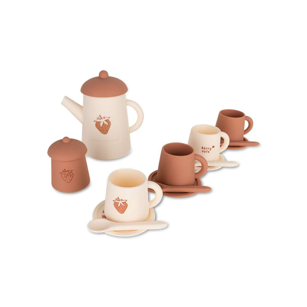Swim Essentials - Silicone Beach Tea Playset - Strawberry Fields
