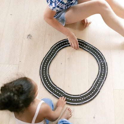 Magna-Tiles - Magnetic Construction Set - XTRAS Roads Set: 12 pcs
