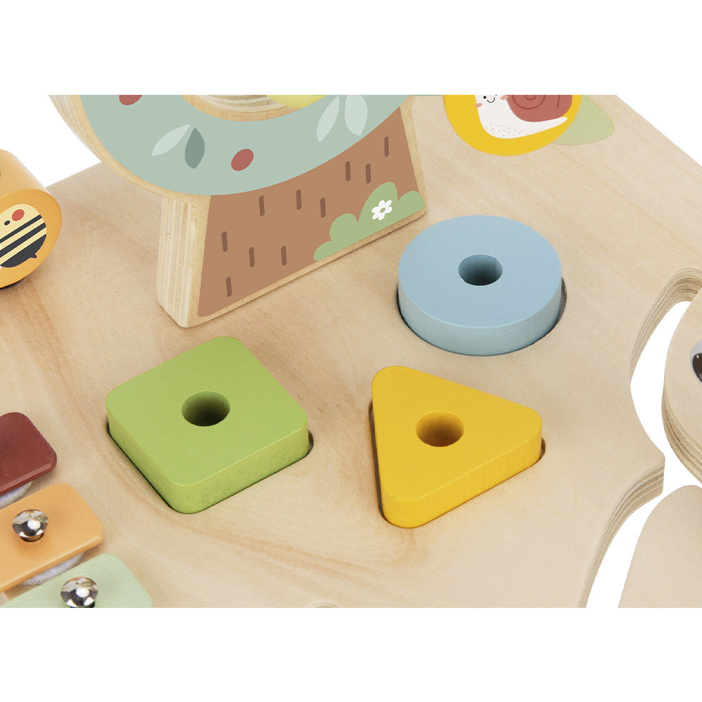 TookyToy - Wooden Forest Multi-Activity Table