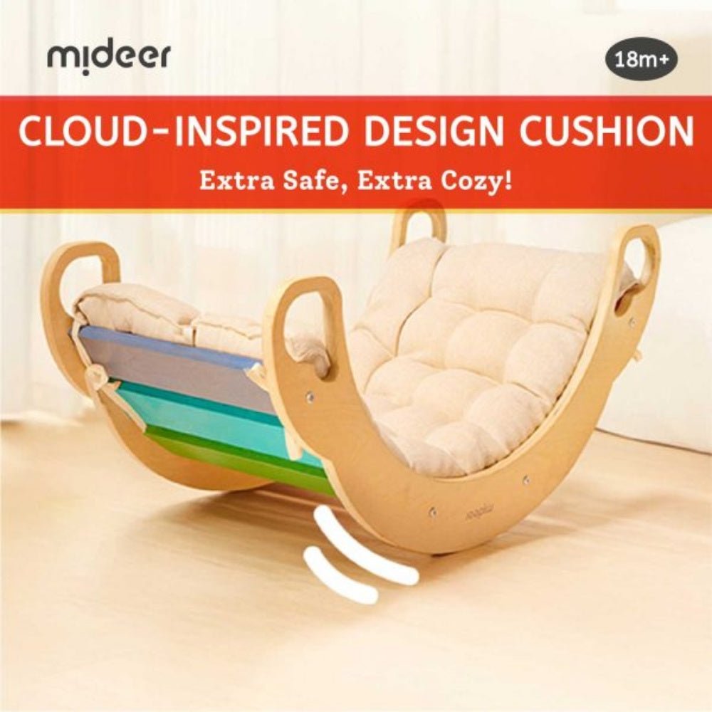 Mideer - Cushion for Wooden Climbing & Rocking Rainbow Arch