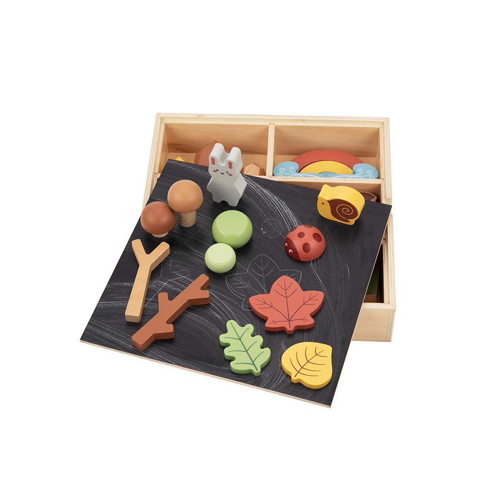 TookyToy - My Little Forest - Wooden Sorting Play Box - Motherhood