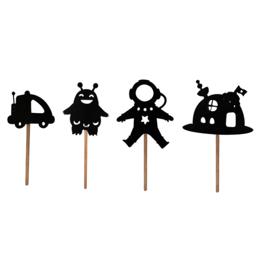 Mideer - Space Shadow Puppets Set - Motherhood