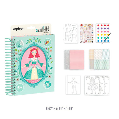 Mideer - Little Designer Arts & Crafts Book Set - Sweet Tea Party