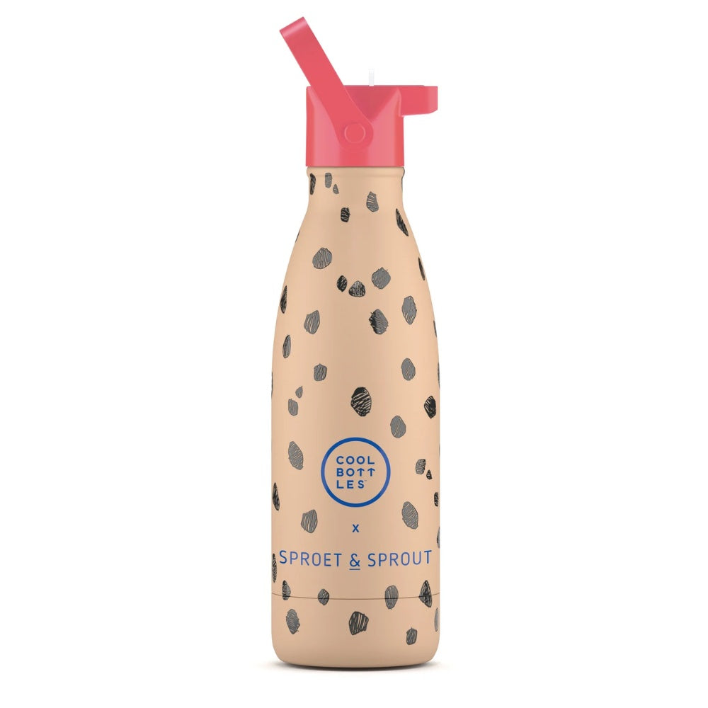 Cool Bottles - Kids Triple-Insulated Water Bottle - SPRT & Chocolate Chips 350ml