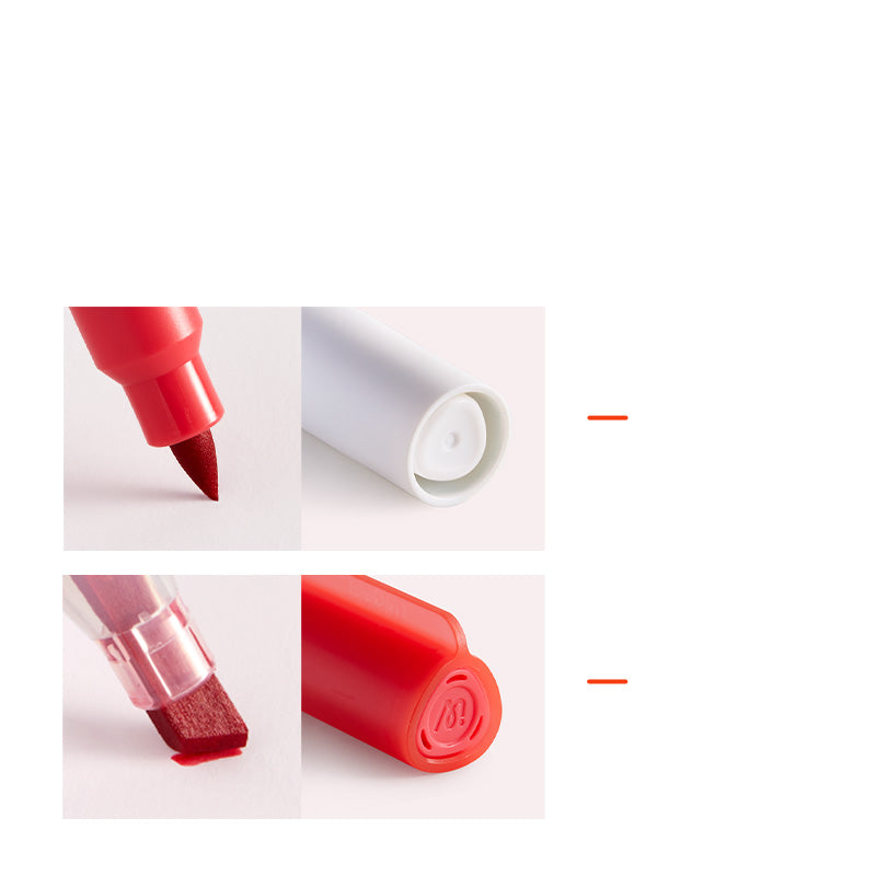 Mideer - Translucent Dual Tip Markers 6 Colours - Fine & Broad Tips