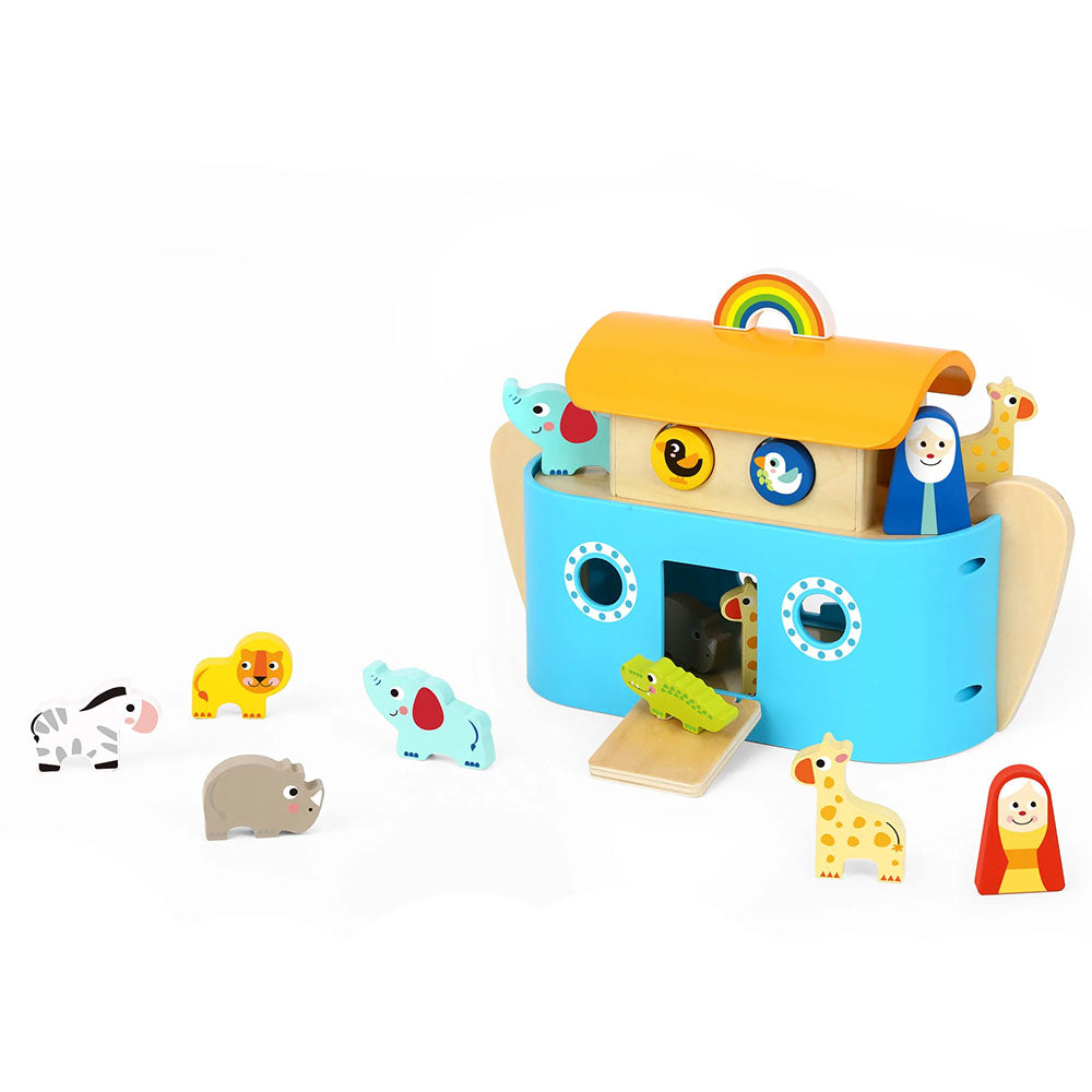 TookyToy - Pretend Play Noah's Ark Toy Set - Motherhood