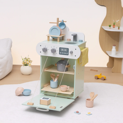 TookyToy - Pretend Play Dishwashing Machine Toy Set