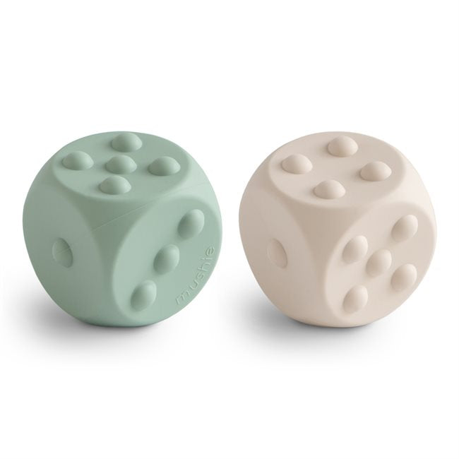 Mushie Dice Press Toy 2P - Motherhood