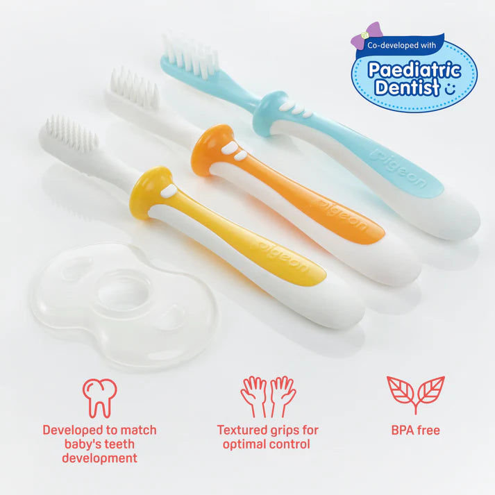 Pigeon - Trainer Toothbrush Set