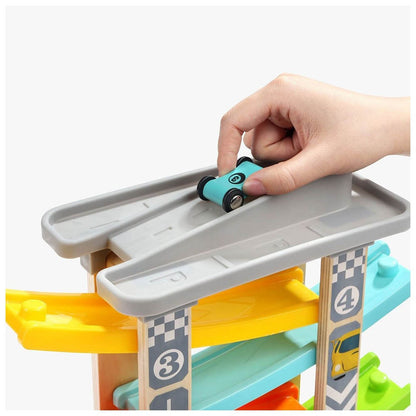 TopBright - Ramp Car Racer with 4 Tracks