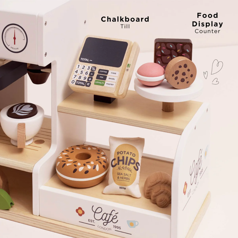 Le Toy Van - Barista Cafe Shop Playset - 18pcs