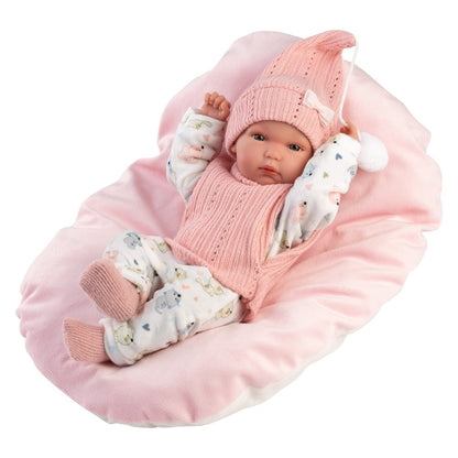 Llorens - Anatomically Correct Baby Girl Doll with Clothing: Bimba - 35cm