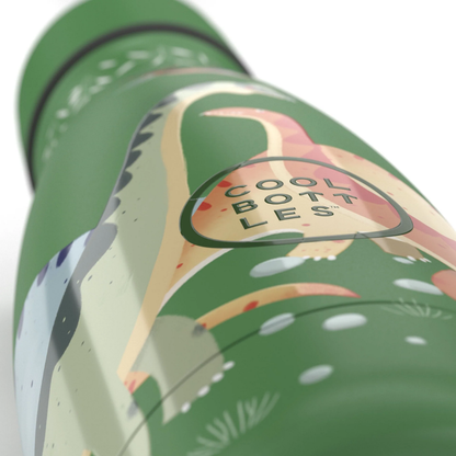 Cool Bottles - Kids Triple-Insulated Water Bottle - Jurassic Era 350ml
