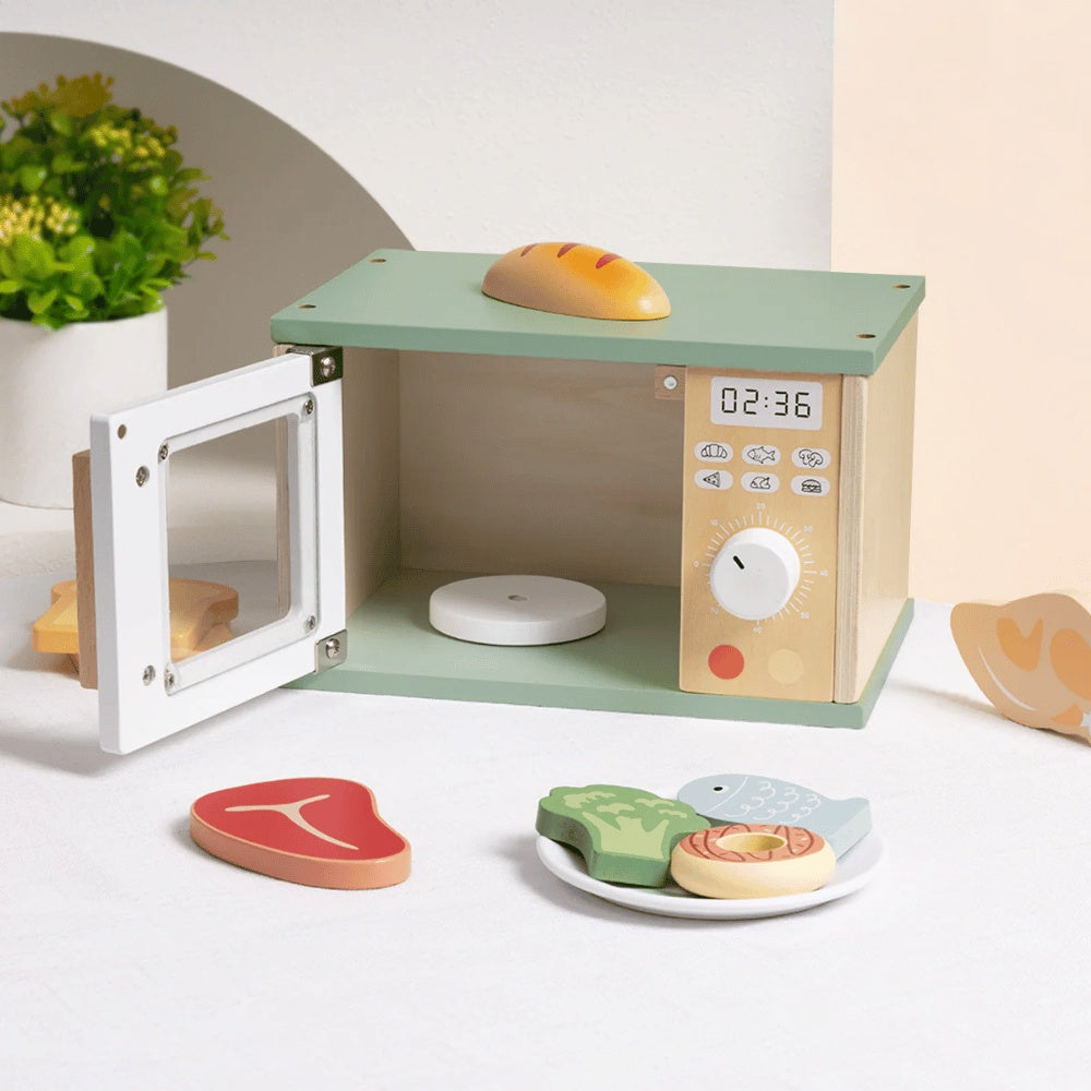 TookyToy - Pretend Play Microwave Oven Toy Set