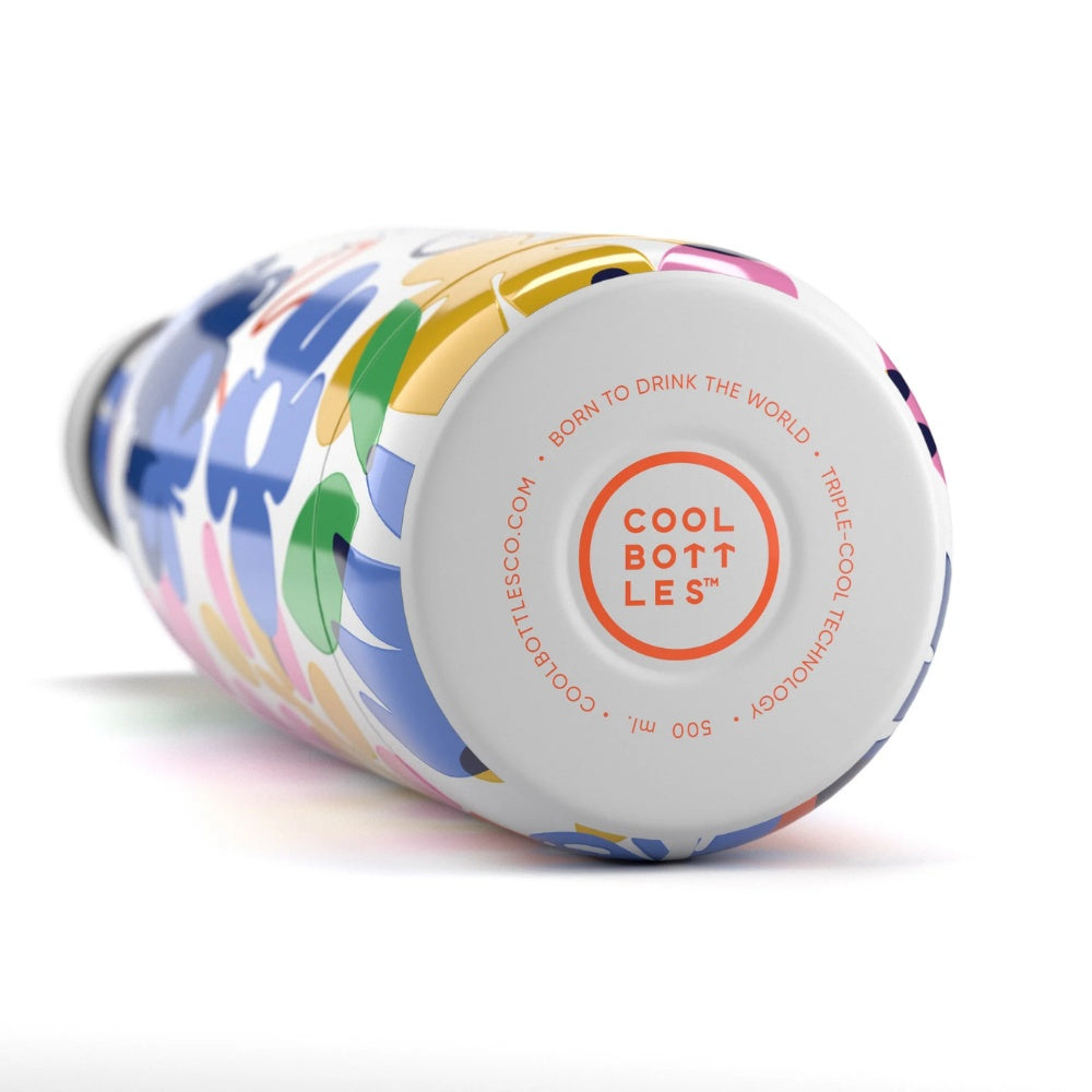 Cool Bottles - Triple-Insulated Water Bottle - Floral Madness 500ml