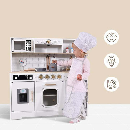 TookyToy - Pretend Play Wooden Kitchen Set