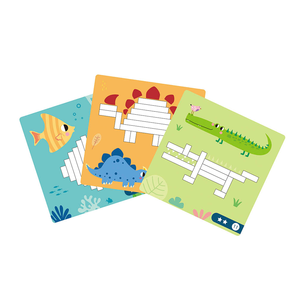 TookyToy - Creative Math Sticks: Patterning Activity Set - Motherhood