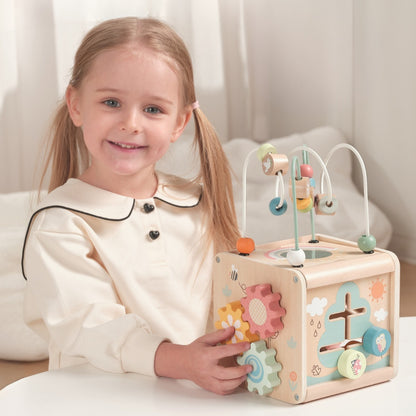 TookyToy - Nature Play Cube Activity Toy