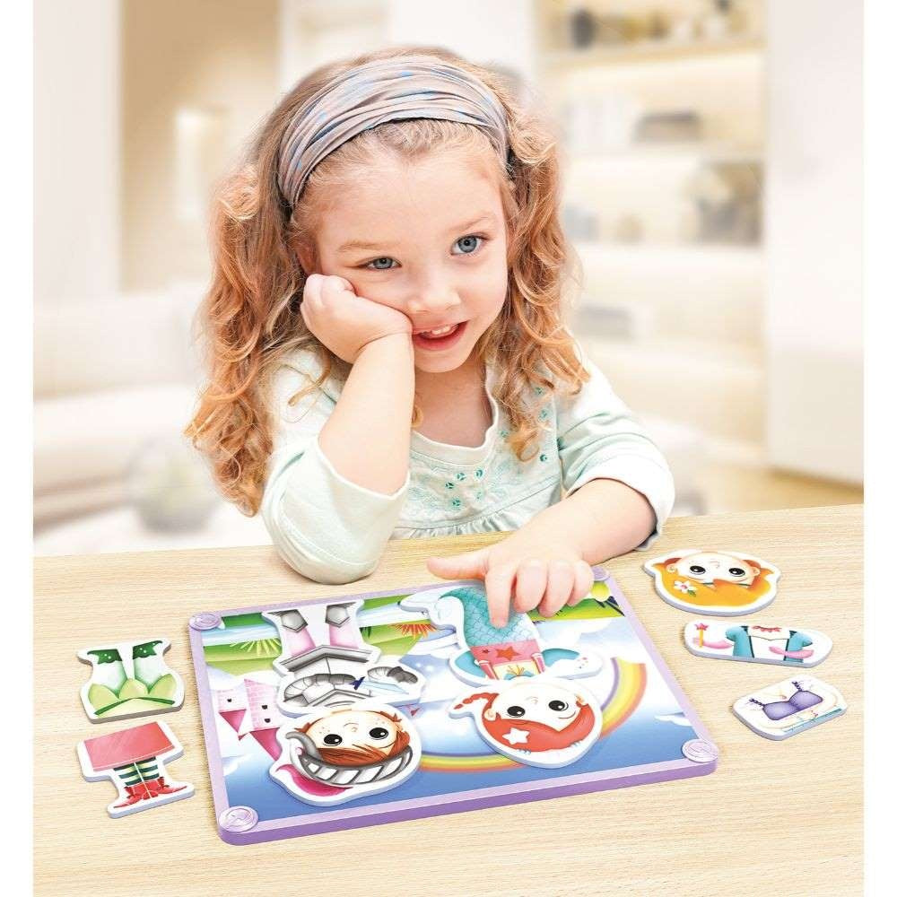 Quercetti - Magnetic Dress Up Activity Set: Fairy Tale