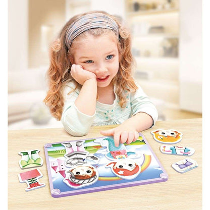 Quercetti - Magnetic Dress Up Activity Set: Fairy Tale