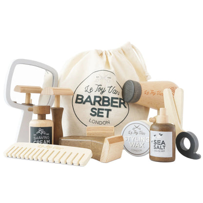 Le Toy Van - Wooden Hairdresser and Barber Kit - 12pcs