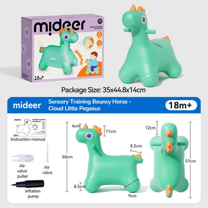 Mideer - Sensory Bounce Jumper Unicorn - Indoor & Outdoor for Ages 18 Months+