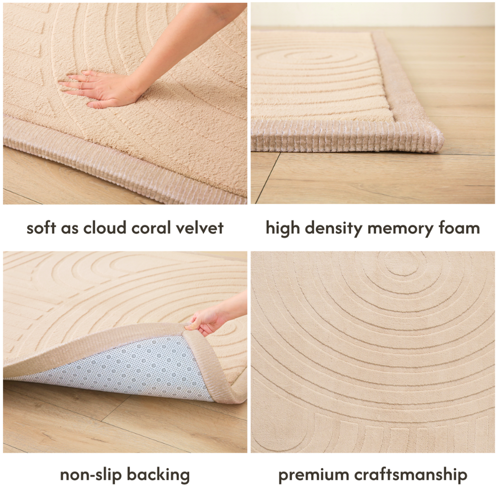 Hakuna Matte - CloudSoftRise Play Mat 3D Carpet - Arches 280 x 200 x 2.5 cm