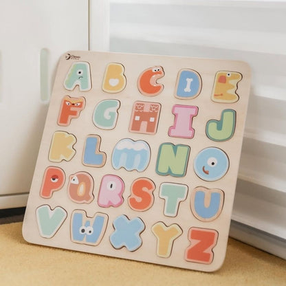 Classic World - Wooden Puzzle - Alphabet A-Z - 27pcs