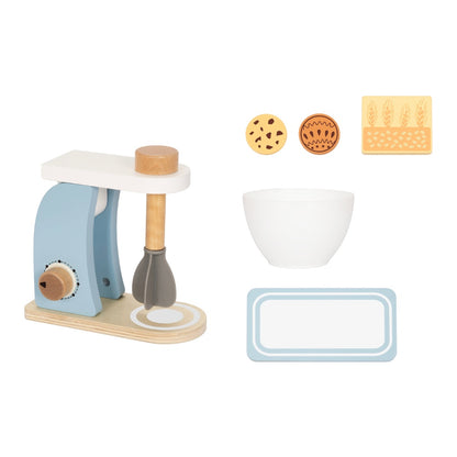 hi Pando - Pretend & Play - Wooden Baking Mixer Set - 6pcs