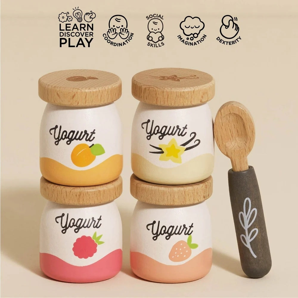 Le Toy Van - Wooden Yogurt Play Food Pack
